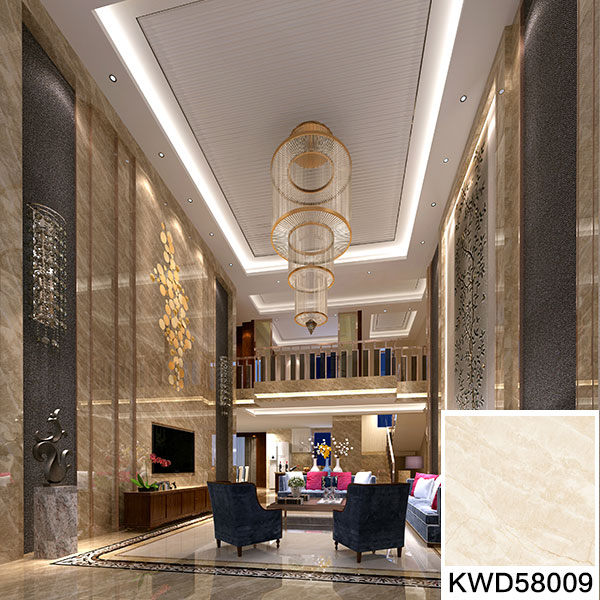 陶瓷一線品牌金艾陶2.0厚微晶石：伊朗-帕斯米黃KWD58009