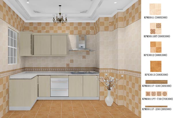 金艾陶瓷磚應(yīng)用效果:徐州開元翡翠灣E戶型裝修效果鑒賞