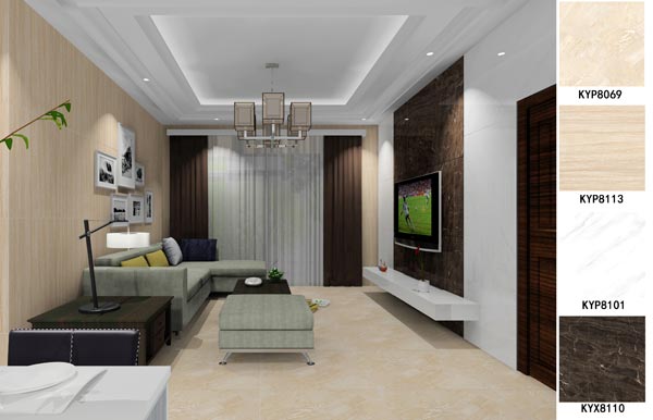 金艾陶家裝:佛山大瀝碧桂園華府106㎡簡(jiǎn)約現(xiàn)代裝修效果鑒賞