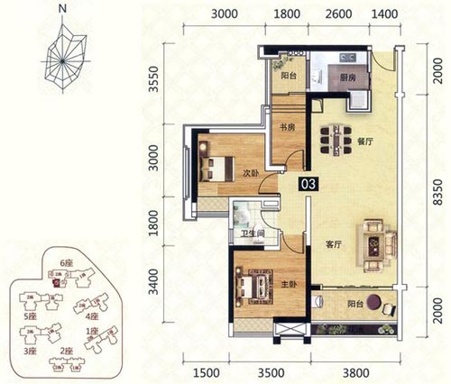 金艾陶家裝:佛山燈湖華府90㎡現(xiàn)代簡約裝修效果鑒賞