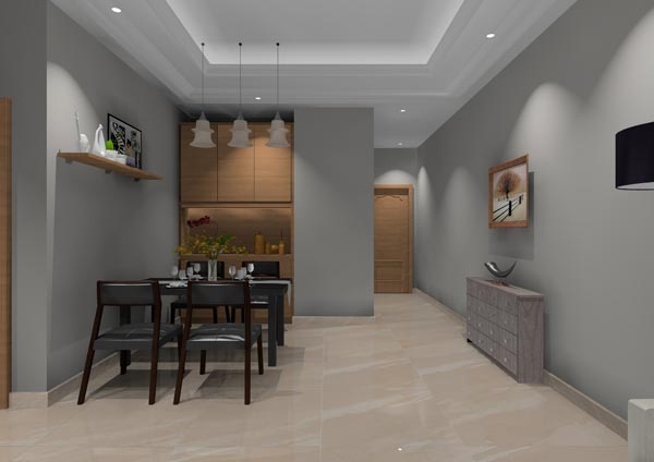 金艾陶家裝:佛山燈湖華府90㎡現(xiàn)代簡約裝修效果鑒賞