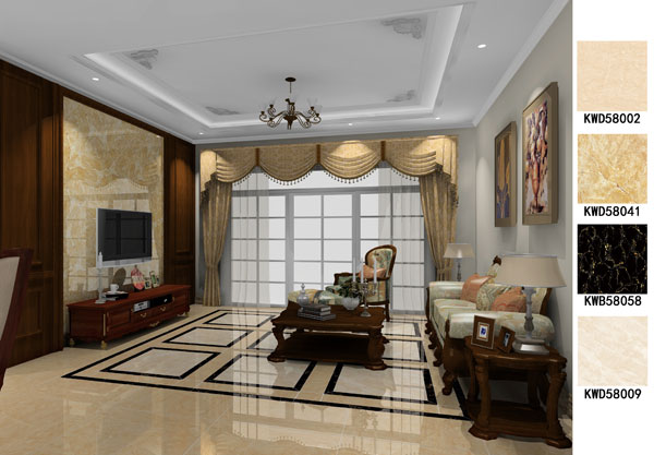 金艾陶家裝:佛山保利紫山國(guó)際135㎡歐式風(fēng)格裝修鑒賞