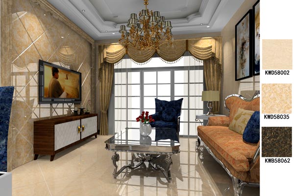 金艾陶家裝:佛山保利紫山國(guó)際115㎡歐式風(fēng)格裝修鑒賞