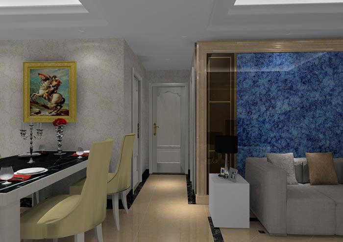 金艾陶家裝:佛山丹灶 桂丹頤景園80㎡簡(jiǎn)約現(xiàn)代裝修效果鑒賞