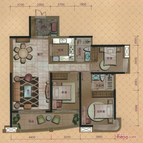金艾陶家裝:佛山桂丹頤景園127㎡簡約現(xiàn)代裝修效果鑒賞