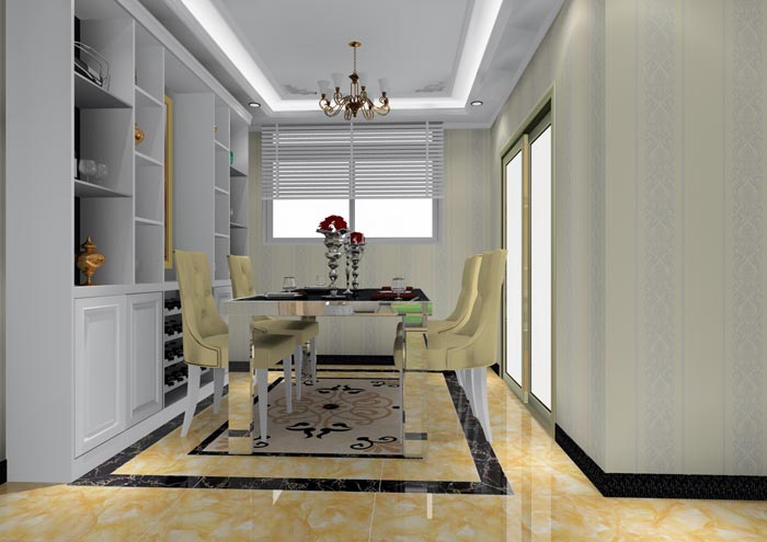 金艾陶家裝：佛山桂丹頤景園117㎡簡約現(xiàn)代裝修效果鑒賞