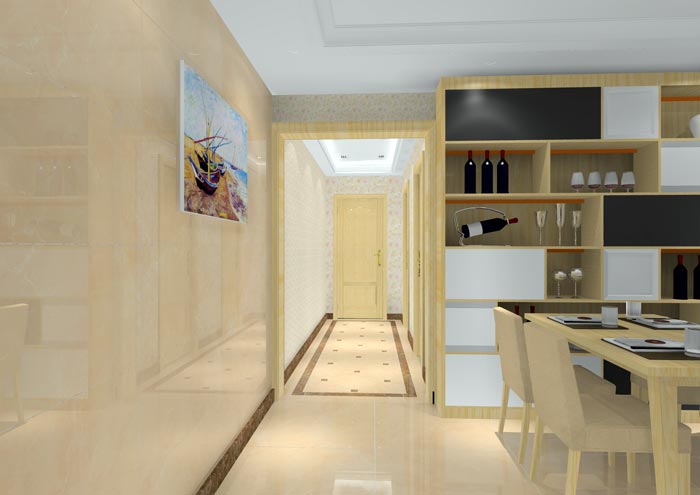 金艾陶家裝:佛山水悅龍灣89㎡現(xiàn)代簡約裝修效果鑒賞