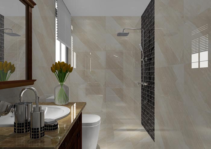 金艾陶家裝:佛山水悅龍灣90㎡現(xiàn)代簡約裝修效果鑒賞