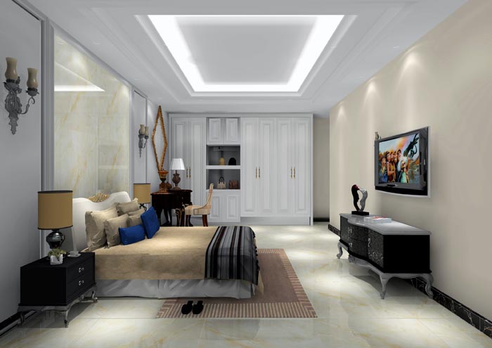 金艾陶家裝:佛山恒寶御龍灣128㎡的歐式風(fēng)格裝修鑒賞