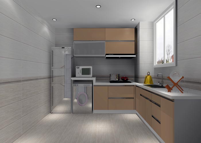 金艾陶家裝:井岡山和諧家園安置小區(qū)130㎡簡歐風格裝修鑒賞