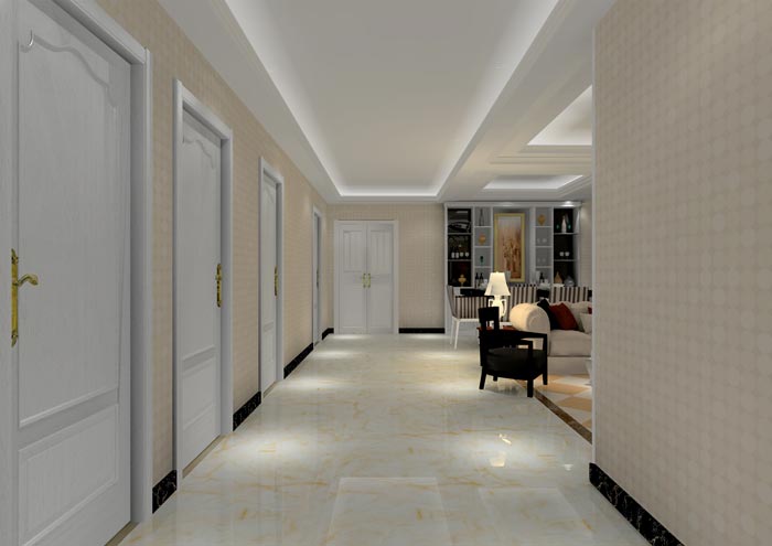 金艾陶家裝:佛山佛山容桂頤澳花園90㎡的簡歐風(fēng)格裝修鑒賞