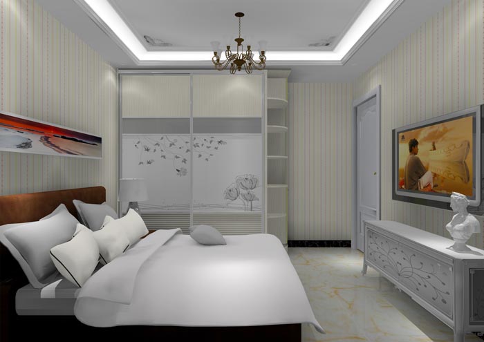 金艾陶家裝:佛山佛山容桂頤澳花園90㎡的簡歐風(fēng)格裝修鑒賞